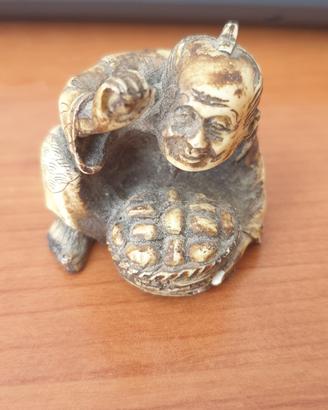 Netsuke giapponese Meiji collezione arte orientale