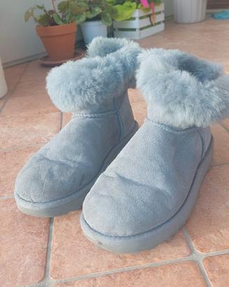 UGG originali grigi con fiocco posteriore 37