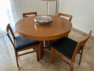Tavolo rotondo allungabile