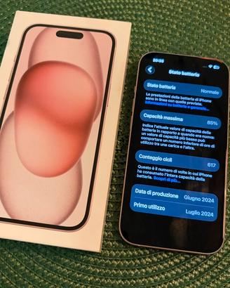 IPhone 15 128GB come nuovo ROSA