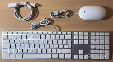 Apple Wired Keyboard + Mighty Mouse