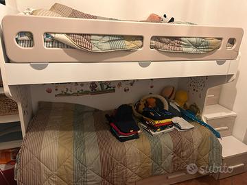 Letto a castello senza materassi