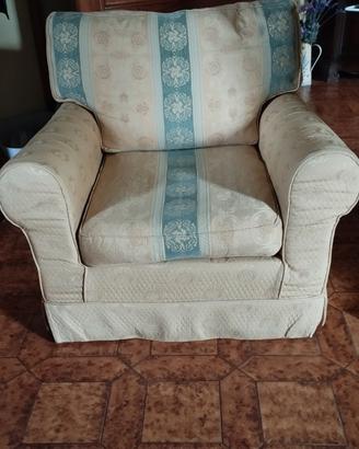 poltrona più copripoltrona  