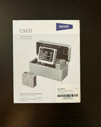 Neewer CM31 microfono wireless lavalier