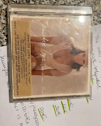 Cd Jennifer Lopez - this is me the (2002)