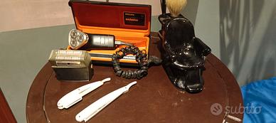accessori barbiere Rasoio Philips lametta vintage
