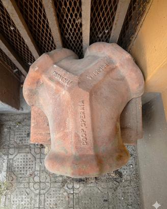 Colmo a Tre Vie Antico in Terracotta - Bologna 