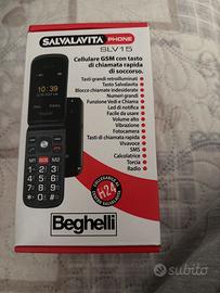 Cellulare Beghelli salvavita SLV15 tasto-tastoSOS