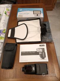 flash mecablitz 52 af-1 x Nikon + accessori