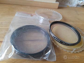 2 filtri skyligth 1A  52mm+ lente add . 0,75