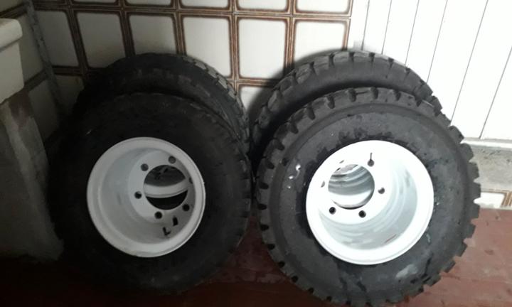 Ruote rimorchio agricolo 12"