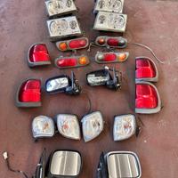 Fari, frecce,specchi, fanal Nissan terrano