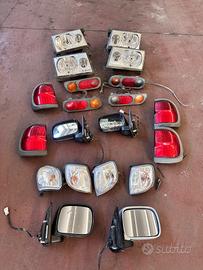 Fari, frecce,specchi, fanal Nissan terrano