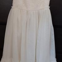 Abito in pizzo e tulle per bambina 