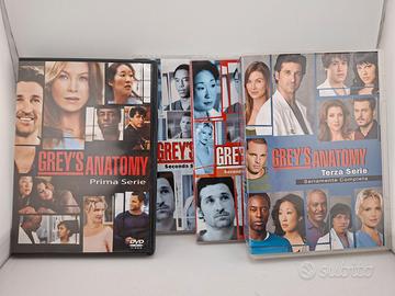 lotto 123 stagioni Gre'y Anatomy