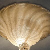 Plafoniera in vetro di Murano