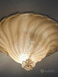 Plafoniera in vetro di Murano