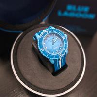 Swatch Blancpain Fifty Fhatoms BLUE LAGOON FULLSET