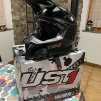 Casco moto JUST1 J39 Nero Opaco – Taglia XL