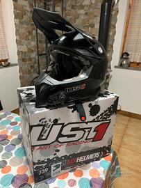 Casco moto JUST1 J39 Nero Opaco – Taglia XL