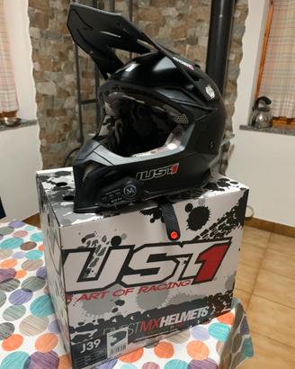 Casco moto JUST1 J39 Nero Opaco – Taglia XL