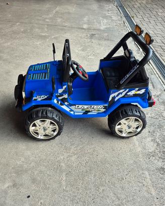 macchinina elettrica bambini jeep