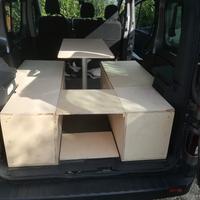 allestimento camperizzato per furgone