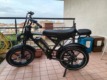 bicicletta elettrica nuova di pacco