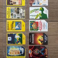 Lotto schede telefoniche rare Michelin e Thor