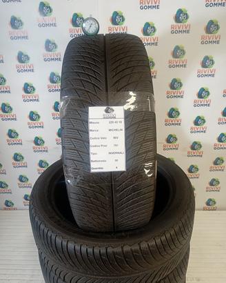 225 45 19 michelin invernali 90%