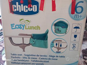 seggiolino da tavola 6 mesi+