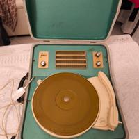 Giradischi portatile vintage Faro 
