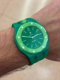 Audemars piguet x swatch green eight