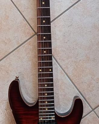 Harley Benton Fusion-III HH FR EB FBB Trans Flamed