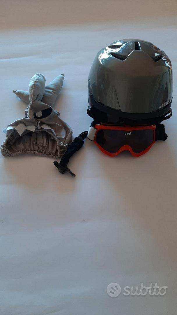 Casco da sci per bambini con maschera e copricasco - Sports In