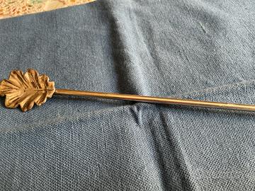 Cannuccia per bibite in argento 800