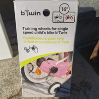 Rotelle 16"b'Twin decathlon per bicicletta