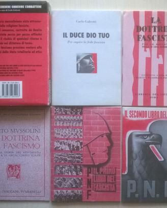 Credere Obbedire Combattere 5 Vol Millelire Stampa