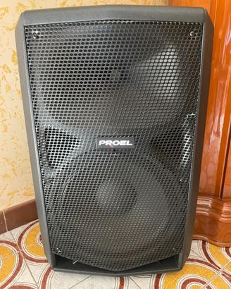 CASSE PROEL CON MIXER E PC