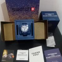 Swatch x Omega earthphase Moonshinegold