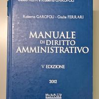 Manuale di diritto amministrativo V edizione 2012
