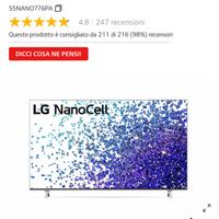 Smart tv 4k LG nanocell
