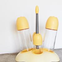 Set contenitori cucina - sale/pepe/olio/aceto