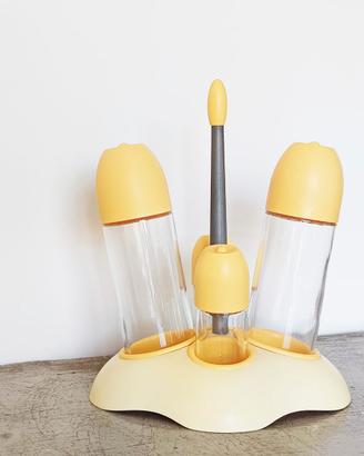 Set contenitori cucina - sale/pepe/olio/aceto