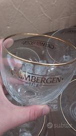 10 Calici Grimbergen Oro + 7 Coppe Margarita Bar

