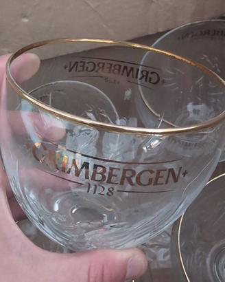 10 Calici Grimbergen Oro + 7 Coppe Margarita Bar

