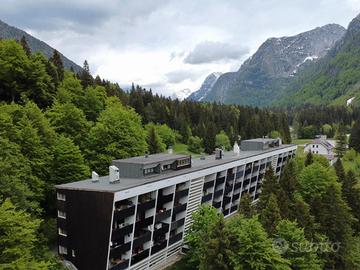 Sella Nevea: esclusivo duplex panoramico fronte...