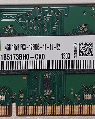 RAM SAMSUNG M471B5173BH0-CK0 4GB DDR3