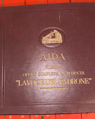 Album dischi vinile aida di g.verdi