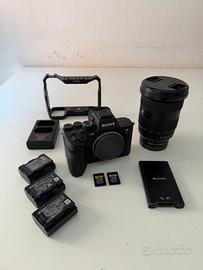 Kit Sony A7S III + Sony 24-70mm f/2.8 GM II + Acc.